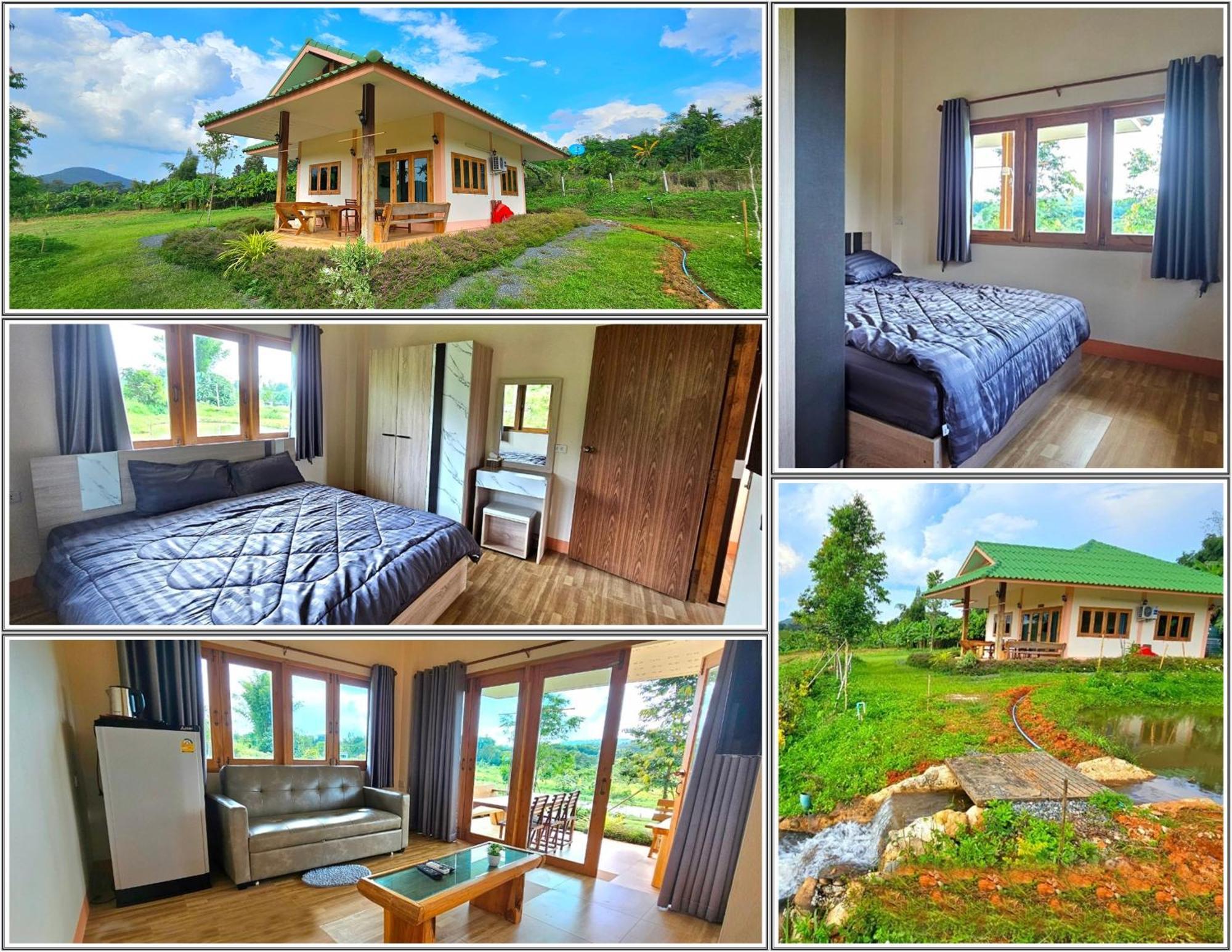 Homdoiintr Farmstay ฮ่อมดอยอินทร์ ฟาร์มสเตย์ Ban Huai Kaeo Bagian luar foto