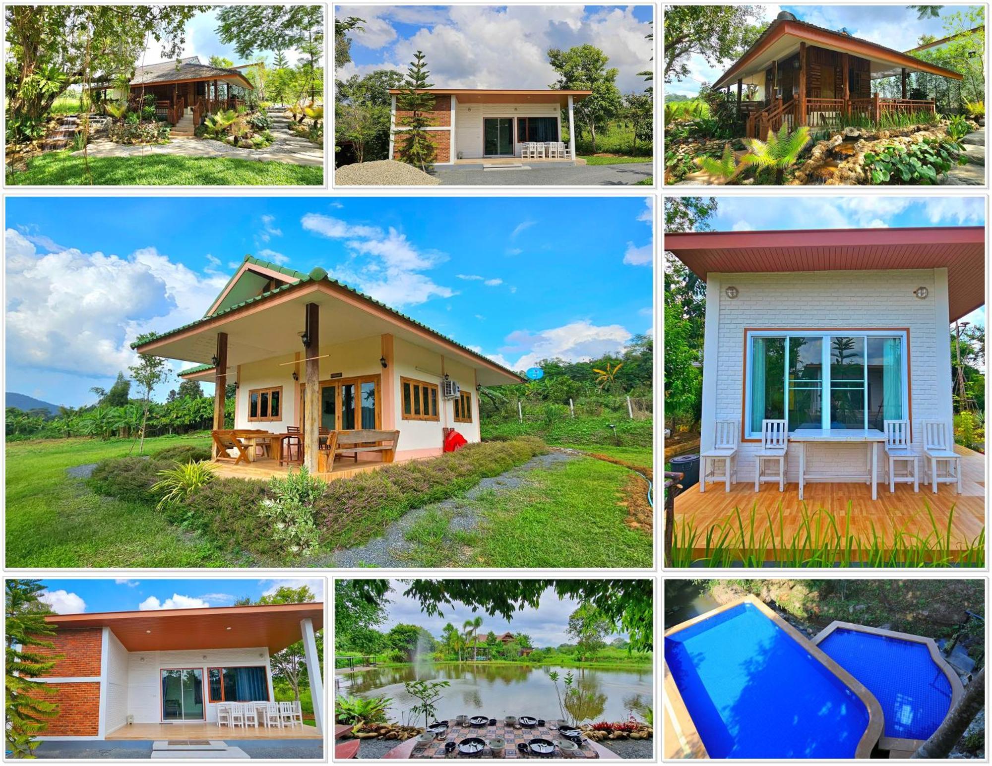 Homdoiintr Farmstay ฮ่อมดอยอินทร์ ฟาร์มสเตย์ Ban Huai Kaeo Bagian luar foto