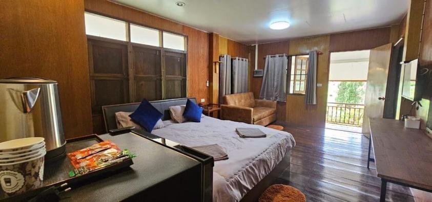 Homdoiintr Farmstay ฮ่อมดอยอินทร์ ฟาร์มสเตย์ Ban Huai Kaeo Bagian luar foto